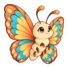 Flora, Schmetterling