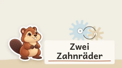 Benno erklärt: Warum drehen sich zwei ineinandergreifende Zahnräder entgegengesetzt?