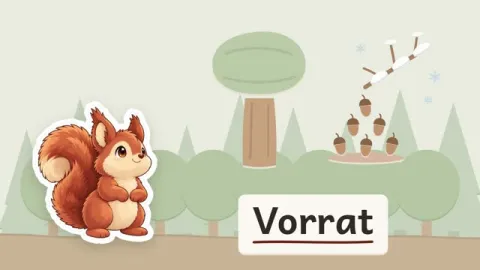 Emil erklärt: Warum sammeln Eichhörnchen Vorräte an verschiedenen Orten?