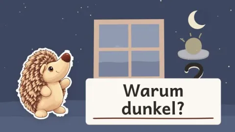 Igor erklärt: Warum wird es nachts dunkel?