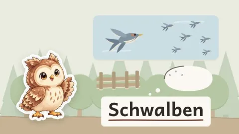 Ella erklärt: Warum ziehen manche Vögel im Herbst in den Süden?