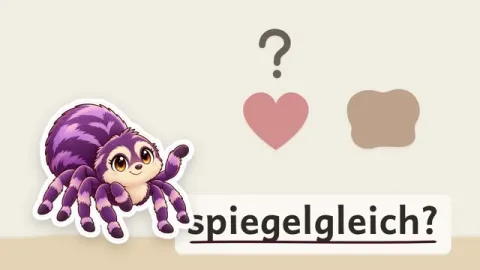 Susi erklärt: Was bedeutet spiegelgleich?