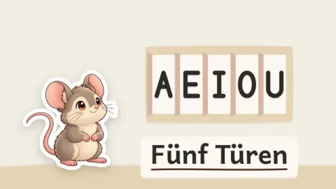 Mimi erklärt: Was haben die Buchstaben A, E, I, O und U gemeinsam?