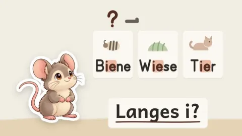 Mimi erklärt: Was macht das ie in Wörtern wie Biene und Wiese?