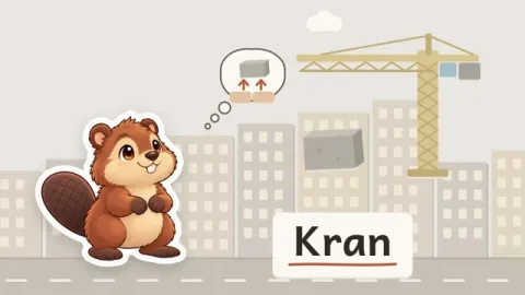 Benno erklärt: Wie hebt ein Kran schwere Dinge?