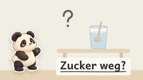 Pino erklärt: Wohin verschwindet Zucker beim Umrühren?