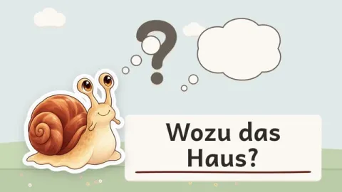 Schnuffi erklärt: Wozu braucht eine Schnecke ihr Haus?